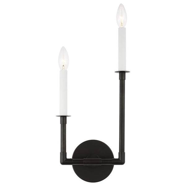 Alvuvyh Black Wall Lamp