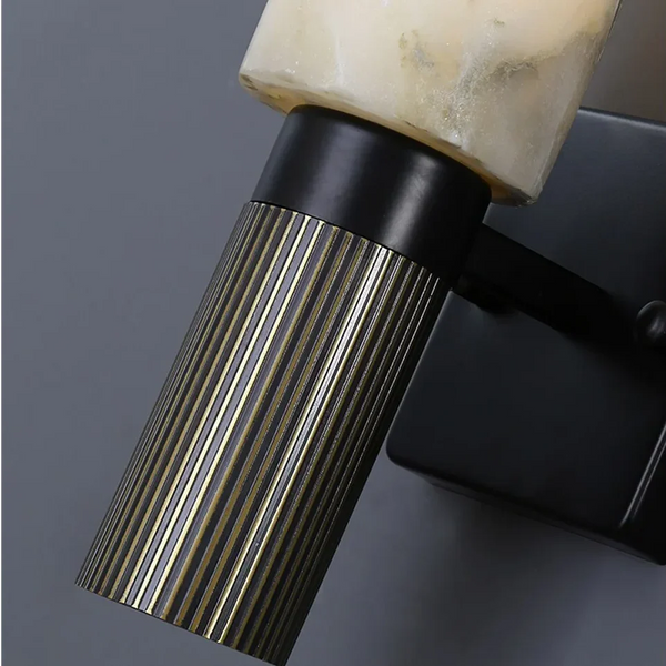 Marble Wall Sconce | Frosted Globe | CLMWS038