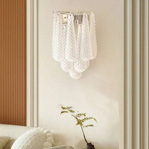 Petals White Wall Light