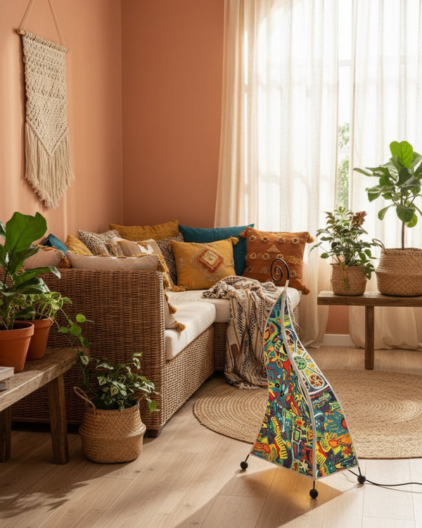Calorielle Floor Lamp