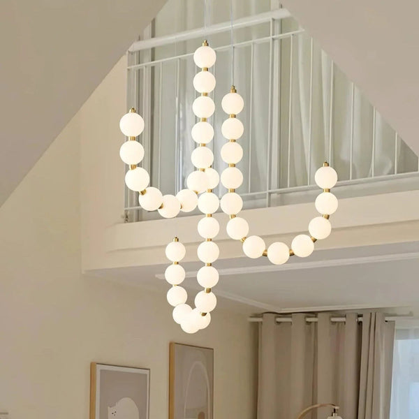 Pearl Necklace Chandelier