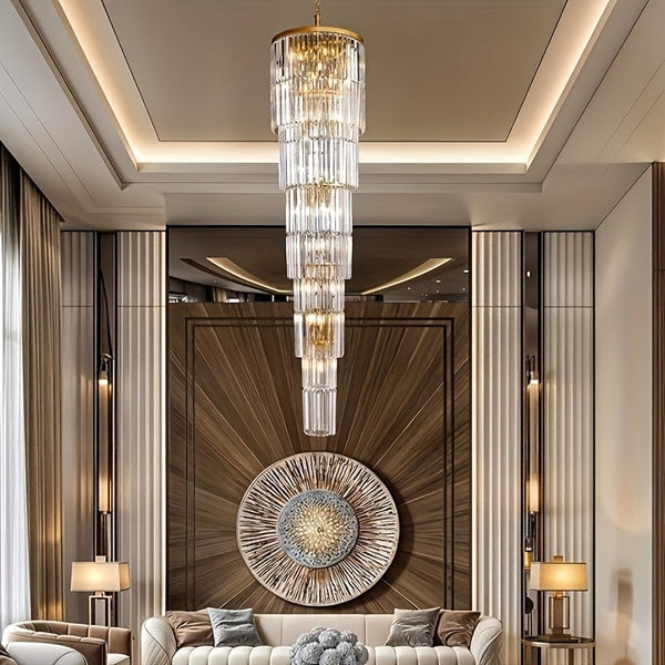 Oly Crystal Staircase Chandelier