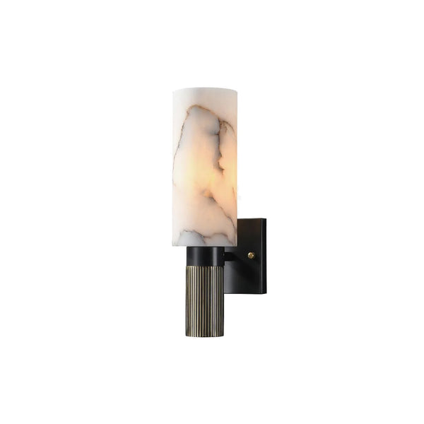 Torch Alabaster Wall Sconce