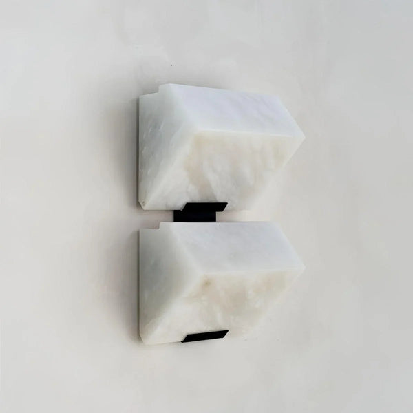 Alabaster Block Wall Sconce | CLOPSW0265