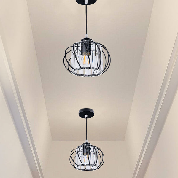 Crystal Light Fitting, Semi Flush Hallway Lights