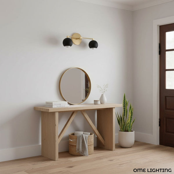 Chroma Globe Wall Sconce Light