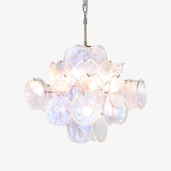Aurelia Iridescent Glass Chandelier