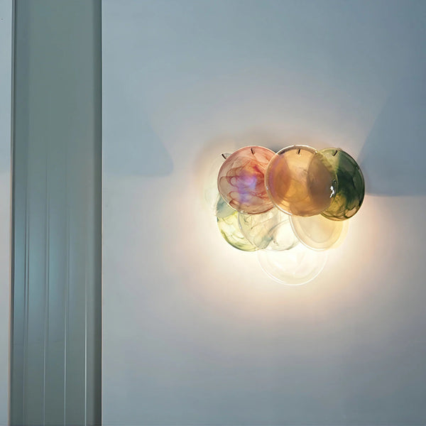 Colorful Disc Wall Lamp