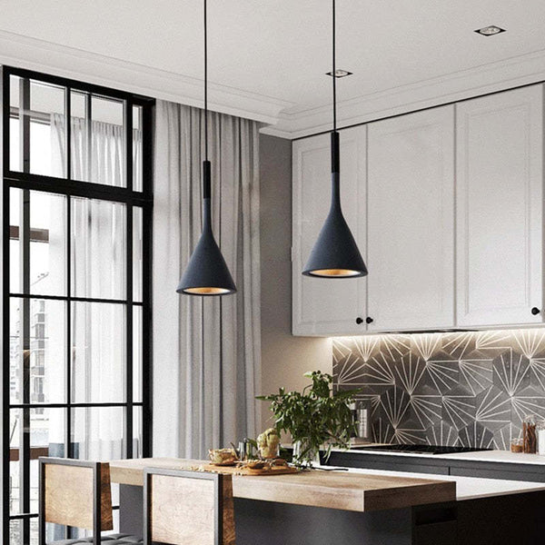 Retro Industrial Cement Single Pendant Lighting