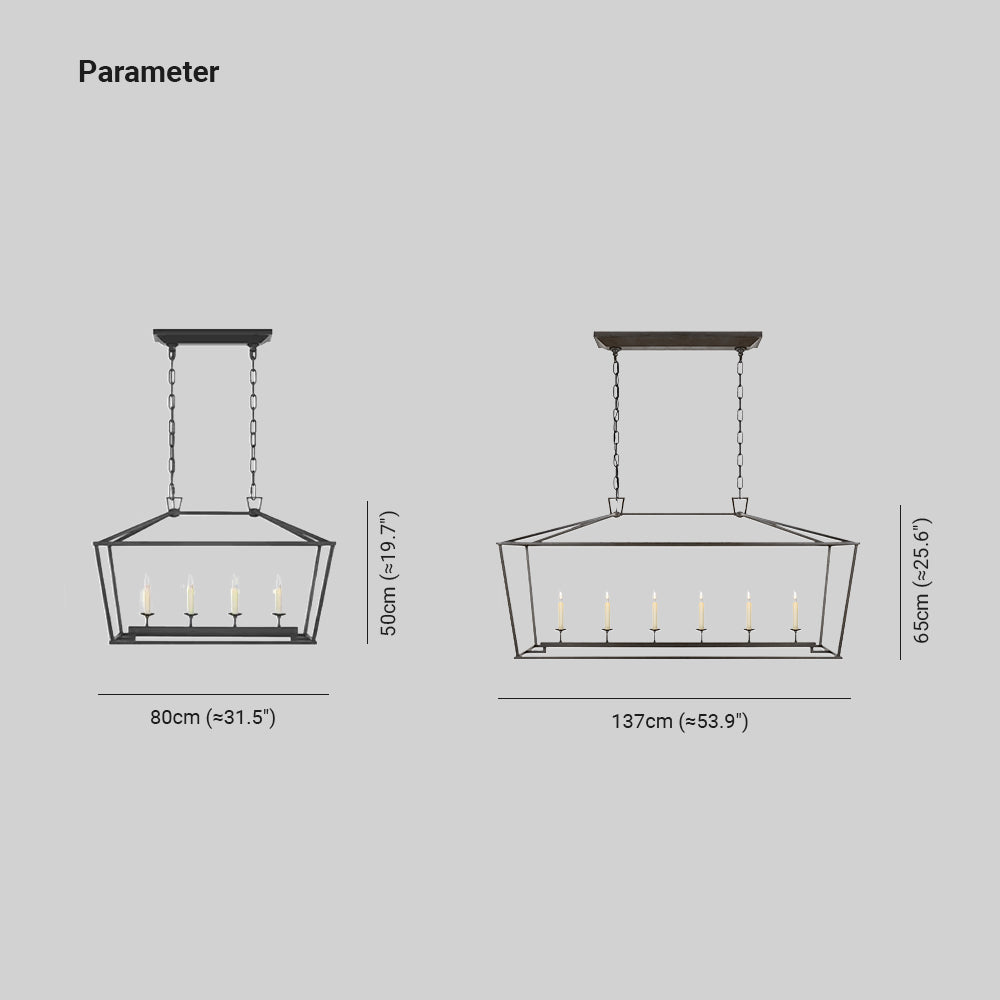 Silva Vintage Design LED Pendant Light Living Room/Restaurant