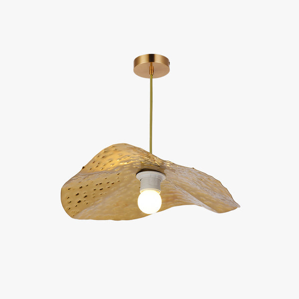 Retro Pendant Lights with Lotus Iron Design