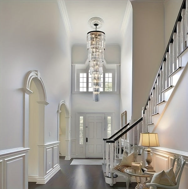 Oly Crystal Staircase Chandelier