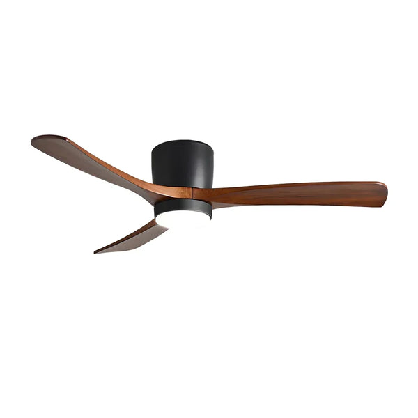 Propeller Style Wooden Ceiling Fan Light