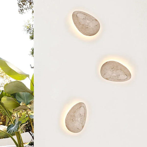 Waterproof Yellow Travertine Wall Light | IP65 | CL785202N