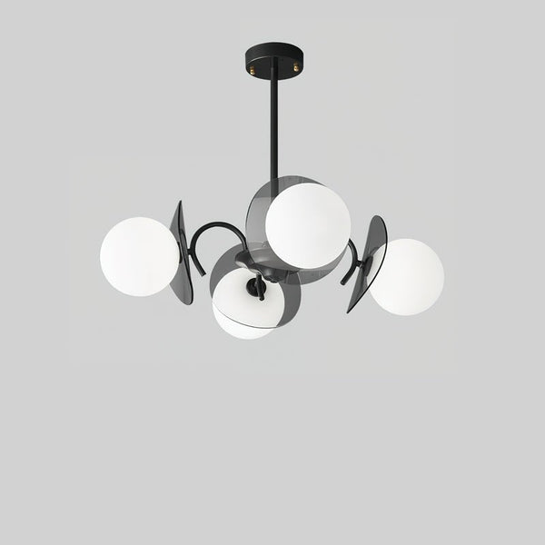 Seliselle Chandelier Globe Arm Sculptural