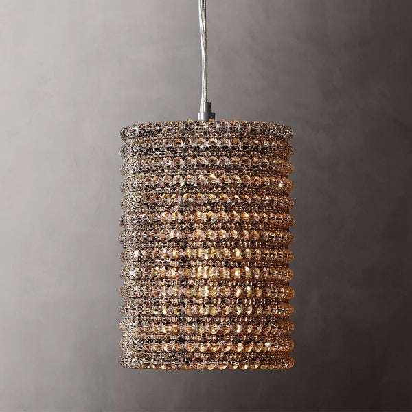 Appia Column Pendant | Amber Crystal | CLAPP-CA