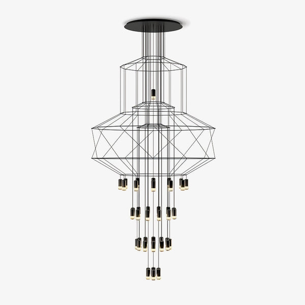 Lattice Chandelier