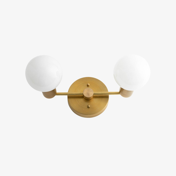 Pearl Modern Brass Wall Sconce