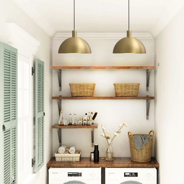 Modern 1 Light Single Dome Pendant light