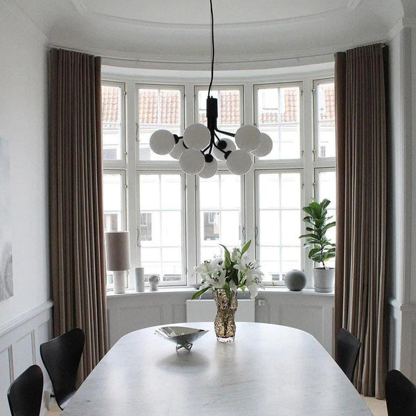 Apiales Chandeliers | Gold Globe Chandelier for Bedroom