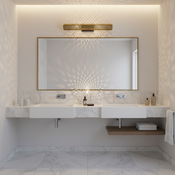 Slim Brass Cylinder Wall Sconce | CLVBC040