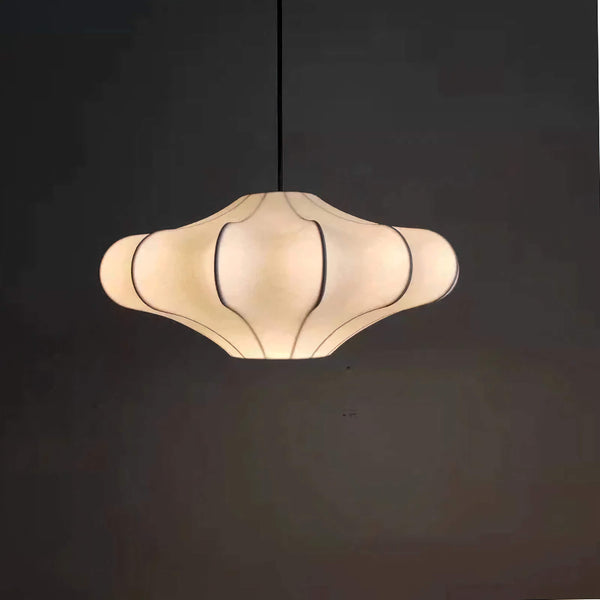 Silk Pendant Light | White
