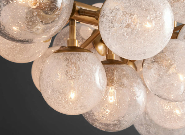Sillam Linear Brass Chandelier | CLKRH085