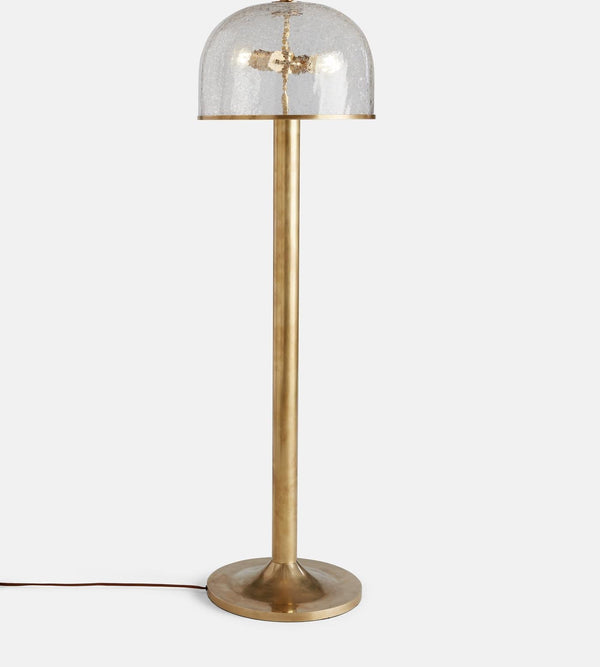 Crackle Glass Floor Lamp | Clear Glass | CLCRK301