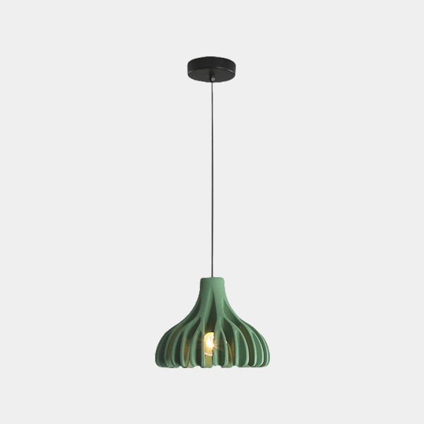 Pendant Light Nordic Colorful Macaron Resin Coral