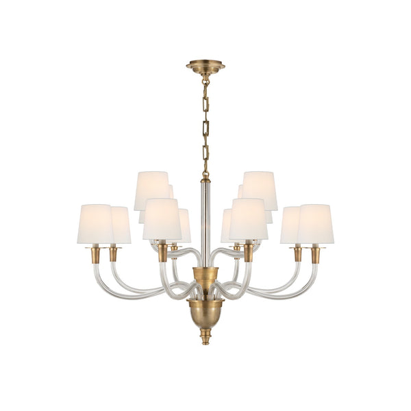 Syvinor Postmodern Luxury Crystal Fabric Chandelier