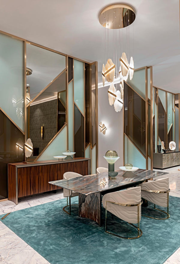 Olraeos Elegance Rock Jade Chandelier