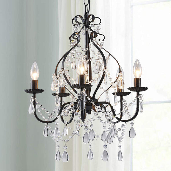Silva American Crystal Chandelier Restaurant Living Room