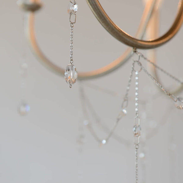 Ilphaeth Postmodern Luxury Brass Crystal Chandelier