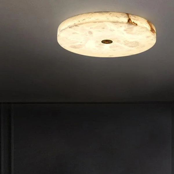 Marble ceiling lamp