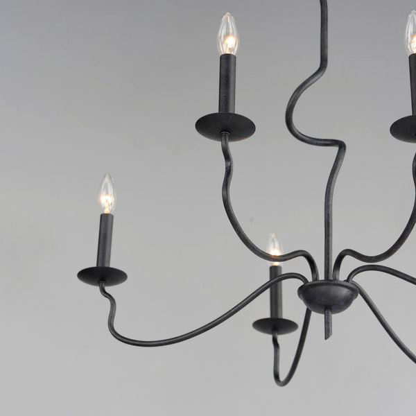 Rauduvyo Industrial Chandelier