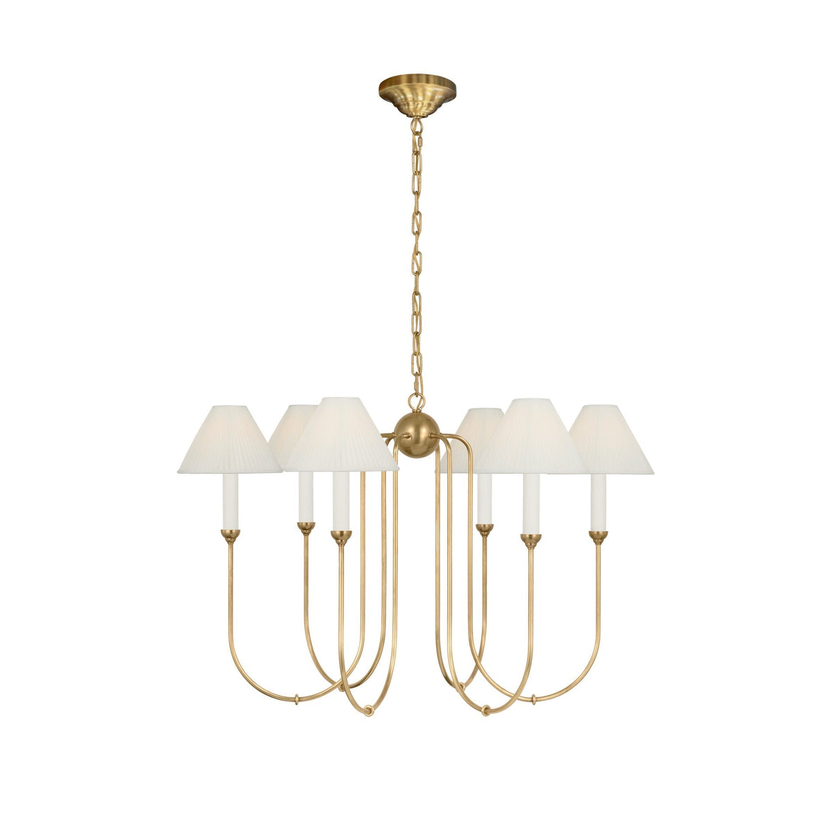 Cotalisra Vintage Industrial Fabric Chandelier