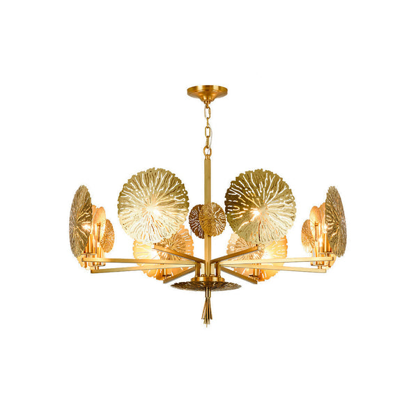 Orb Brass Chandelier