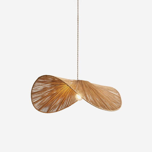 Canoeria Handwoven Natural Rattan Pendant Light