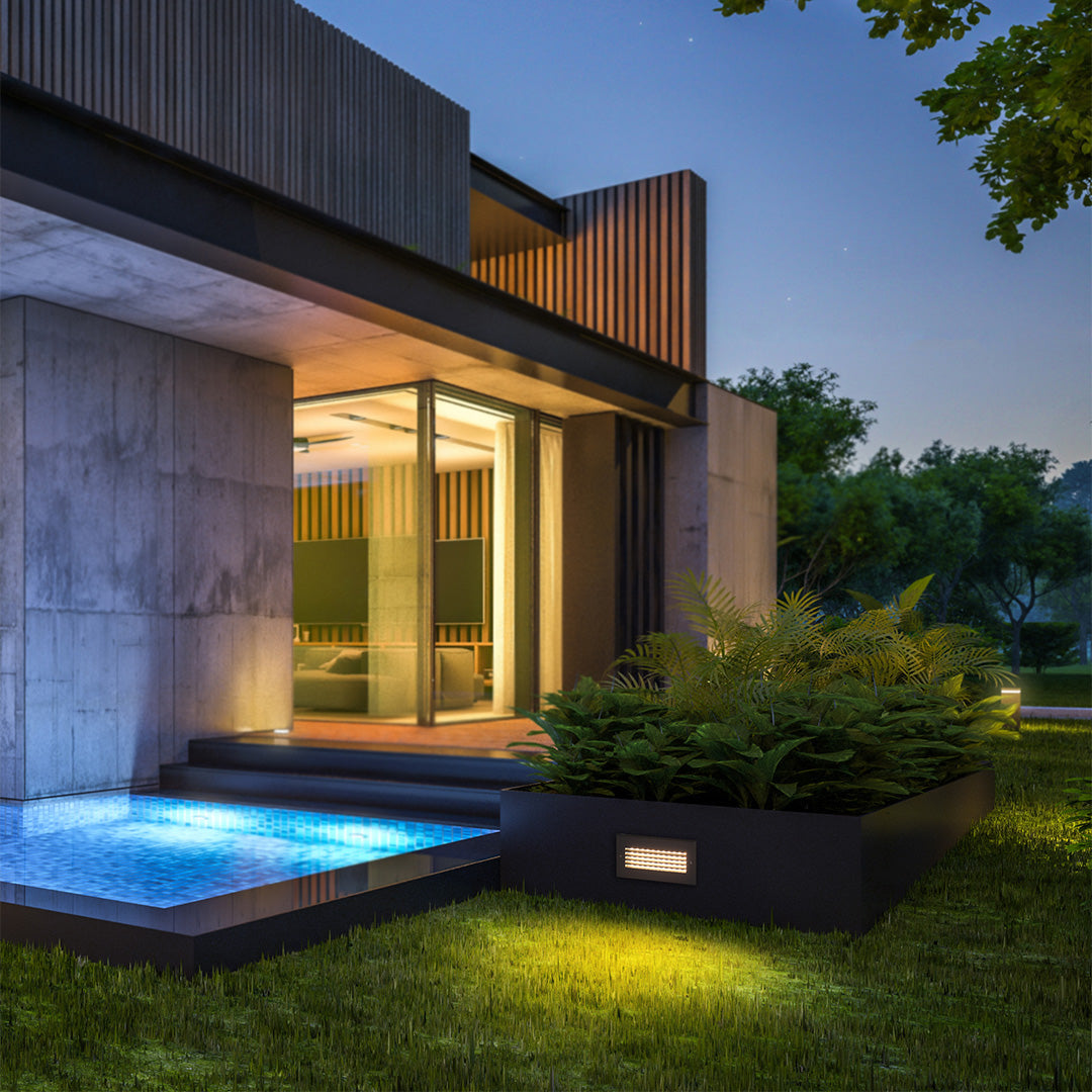 Miraia LED Minimalist Style Outdoor Step Lights