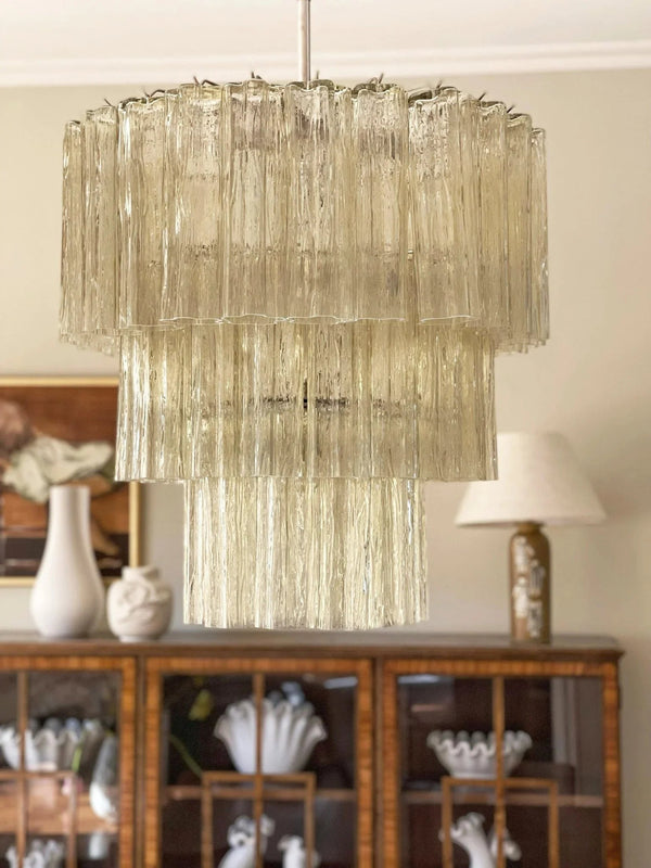 Honey Tubes Chandelier