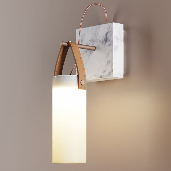 Zerinen Marble Glass Wall Lamp