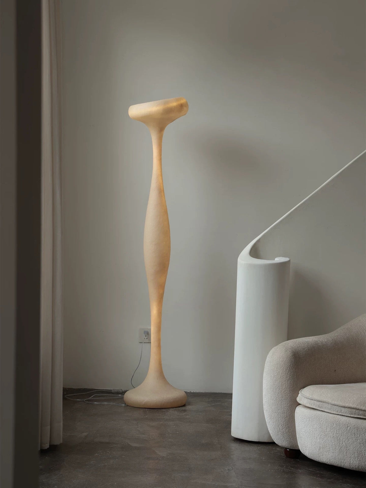 Ostia Totem Floor Lamp | Bio-Resin | CLGBV57