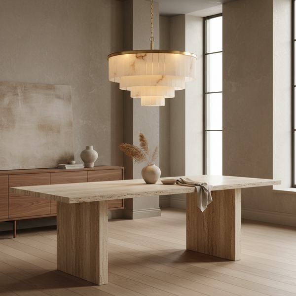 Tiered Alabaster Chandelier | 2 to 5 Tier | CLVVC0200