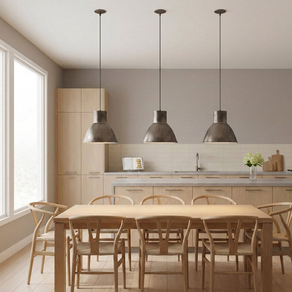 Enara Travertine Beehive Pendant Light