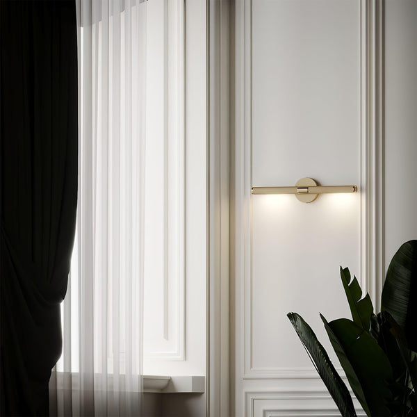 Sano Modern Brass LED Wall Light