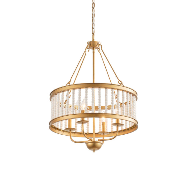 Ivsileth Beaded Wooden Chandelier