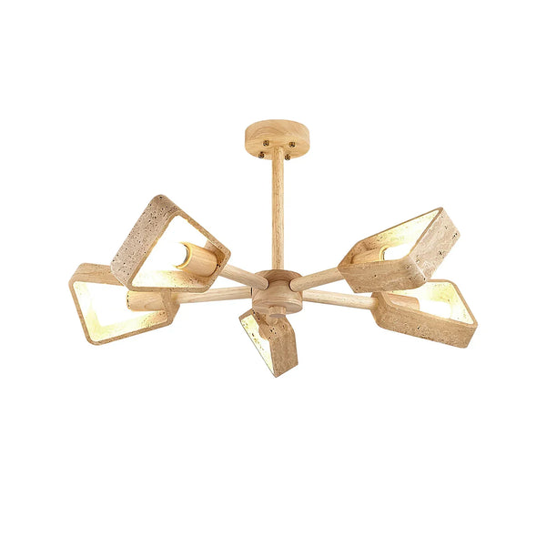 Travertone Geometry Elementa Chandelier