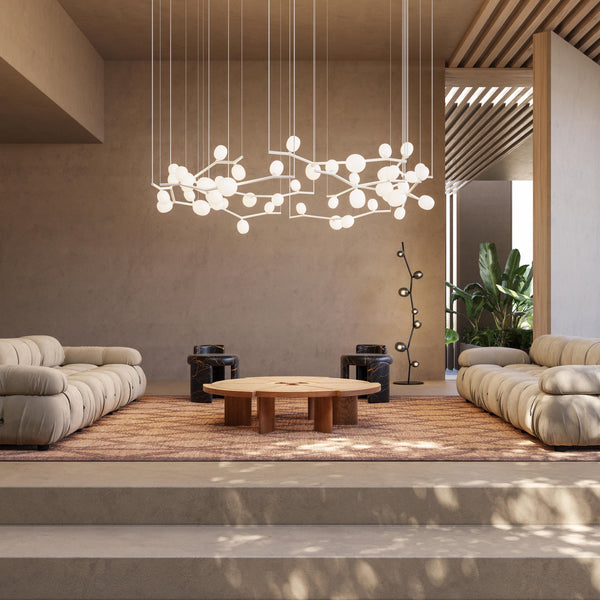 Evmirion Horizontal Glass Pendant Lamp