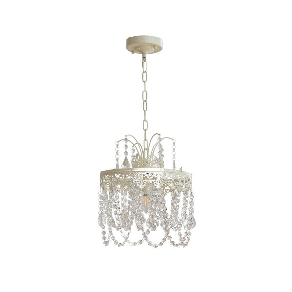 Zonorira Vintage Wooden Candle-Shape Chandelier