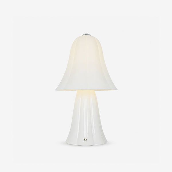 Cerelle Bloom Rechargeable Ceramic Table Lamp